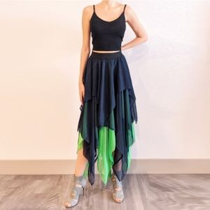 TULLE MAXI SKIRT
